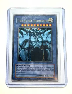 Yugioh Obelisk the Tormentor GBI-002 Ultra Rare VLP - Image 1