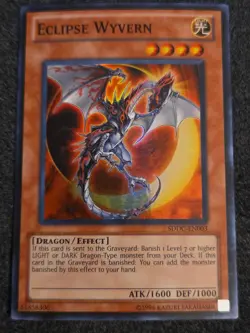 Yugioh! LP Eclipse Wyvern - SDDC-EN003 - Super Rare - Unlimited - Image 1