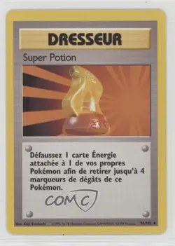 Super Potion French Pokemon Base Set #90 1999 - Image 1
