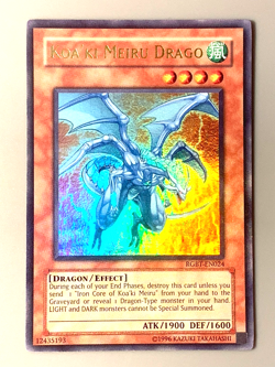 yugioh Koa'ki Meiru Drago RGBT-EN024 North America Unl Ed Ultra Rare near mint - Image 1
