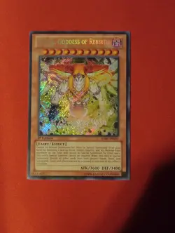 Yugioh Sophia, Goddess of Rebirth HA07-EN055 Secret Rare 1st Ed Light Played - Image 1