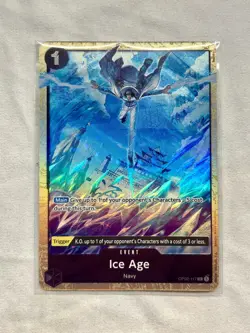 Ice Age OP02-117 Premium Card Best Selection Vol.1 ONE PIECE Card (SEALED) - Image 1