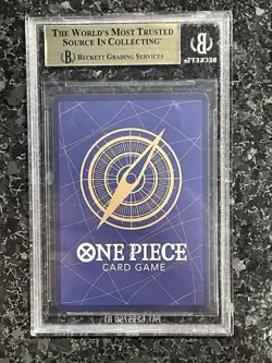 2025 One Piece Monkey D. Luffy Divine OP11-118 Alternate Art BGS 9.5 - Image 2