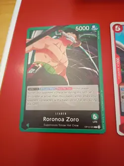 One Piece 12 Card Lot Including Yasopp Red Foil, Monkey D Luffy, Roronoa Zoro - Image 1