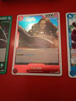 One Piece 12 Card Lot Including Yasopp Red Foil, Monkey D Luffy, Roronoa Zoro - Image 2
