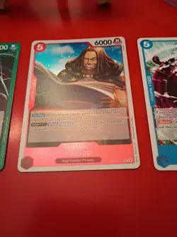 One Piece 12 Card Lot Including Yasopp Red Foil, Monkey D Luffy, Roronoa Zoro - Image 4