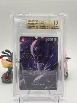 2025 One Piece Legacy Of The Master ST18-004 Zoro-Juurou Alt Art SP BGS 10 - Image 1