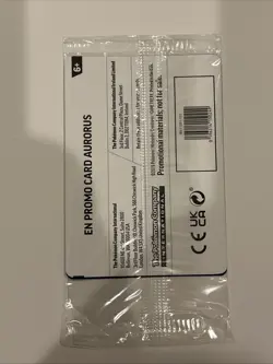 Aurorus 024/088 Cosmo Holo Stamped SEALED PROMO Perfect Order Pokemon Card - Image 3