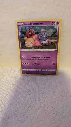 Galarian Slowpoke SWSH126 Black Star Promo Holo Pokemon Card SWSH - Image 1