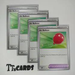 Air Balloon 181/217 x4 Playset 4x Pokemon TCG ME03 Ascended Heroes ASC - 4 Cards - Image 1