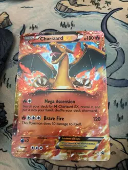 POKEMON CHARIZARD EX XY17 PROMO HOLO Card - Image 1