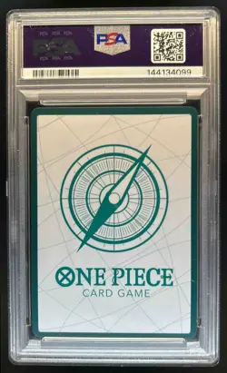 2025 One Piece Gol.D.Roger Don!! Card Alternate Art Gold #DON PSA 9 Mint - Image 2