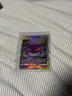 Pokemon TCG Gengar & Mimikyu GX Holo Ultra Rare Card 53/181 - Image 1
