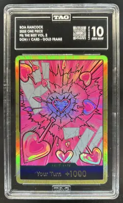 One Piece Card Game Don!! Card Your Turn +1000 TAG 10 GEM MT - Image 1