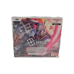 Gundam Card Game Newtype Rising Booster Box GD01 English Factory Sealed - Image 1