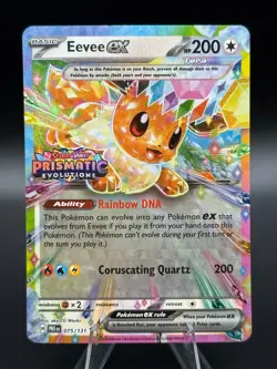 Prismatic Evolutions Eeveelutions Complete Set Stamped EX Promo Card Lot 9/9 - Image 2