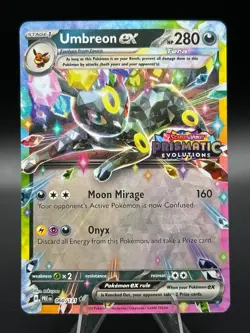 Prismatic Evolutions Eeveelutions Complete Set Stamped EX Promo Card Lot 9/9 - Image 4