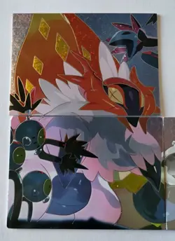 Pokemon Eif Origins 2.0 Puzzle Pieces 4, 6, 7, 8 non-TCG X4 Cards Lot Of 4 - Image 2