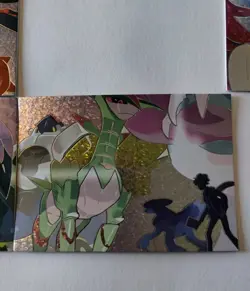 Pokemon Eif Origins 2.0 Puzzle Pieces 4, 6, 7, 8 non-TCG X4 Cards Lot Of 4 - Image 3