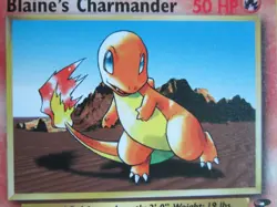 Blaine's Charmander - 60/132 - Common WOTC TCG—Gym Challenge Pokemon Card - Image 2
