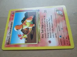 Blaine's Charmander - 60/132 - Common WOTC TCG—Gym Challenge Pokemon Card - Image 3