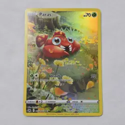 Paras GG32/GG70 NM Pokemon Card – Crown Zenith Galarian Gallery Holo - Image 1
