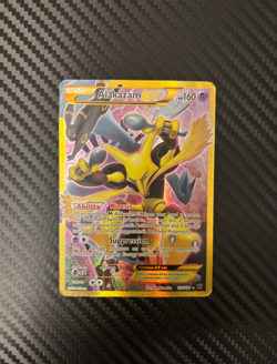 Pokemon TCG Alakazam EX Holo Ultra Rare 2016, 125/124 Card - Image 1