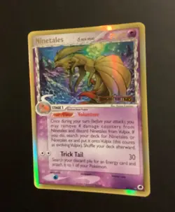 Ninetales 8/101 EX Dragon Frontiers Pokemon Card Delta Species Holo Rare - Image 1