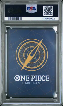 2025 ONE PIECE BANDAI CARD GAMES FEST 24-25 EDITION PROMOS #106 ZEUS PSA 10 - Image 2