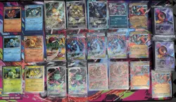 Pokemon Mega Charizard ex Phantasmal Flames Promos X3 & 25 Modern Promo Card Lot - Image 1