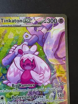 Pokemon - Tinkaton ex #262/193 Paldea Evolved SIR Card (Pack Fresh) - Image 2