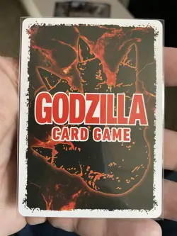 TOHO Godzilla vs. King Ghidorah Strategy R Holo Godzilla Card Game EBP02-071 - Image 2