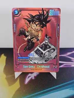 Son Goku: Childhood (Dragon Ball Super Card Game) SB01-053 Alt Art Tournament - Image 1