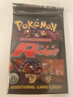 Wizards of the Coast Pokemon TCG Team Rocket First Edition Booster 11 Cards 742818061742 - Image 1