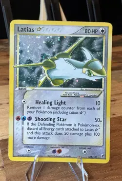 Latias Gold Star #105 EX Deoxys Holo Card - Image 2