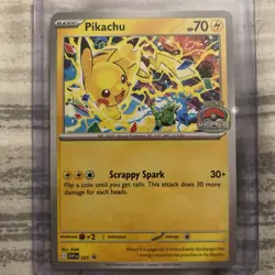 Pikachu Promo 2025 World Championships SVP EN 225 Pokemon Card Worlds - Image 1