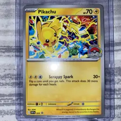 Pikachu Promo 2025 World Championships SVP EN 225 Pokemon Card Worlds - Image 2