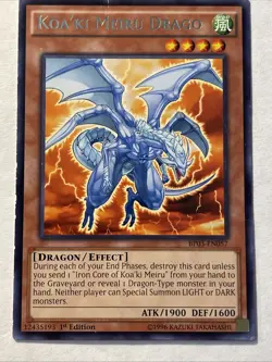 Yugioh - Koa'ki Meiru Drago BP03-EN057 1st Edition - Battle Pack 3: Monster Leag - Image 1