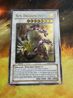 Sun Dragon Inti ABPF-EN042 1st Edition Ultimate * MINT* YuGiOh - Image 1