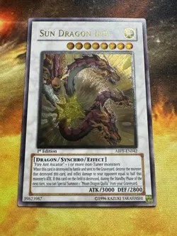 Sun Dragon Inti ABPF-EN042 1st Edition Ultimate * MINT* YuGiOh - Image 2