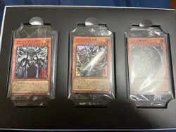 Yugioh Artwork Series Mini Hanging Scrolls Egyptian God Japanese UR Sumi-e - Image 2