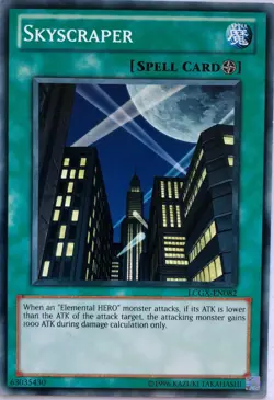 Yu-Gi-Oh! TCG Skyscraper LCGX-EN082 Common Unlimited Edition Near Mint - Image 1