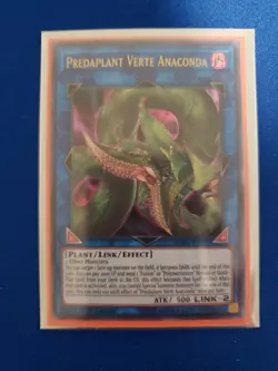 Yugioh Predaplant Verte Anaconda DUOV-EN021 Duel Overload 1st Edition Ultra Rare - Image 1