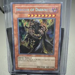 Invader of Darkness IOC-111 OG Unlimited Secret Rare Yu-Gi-Oh! - Image 1