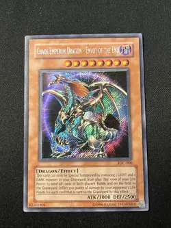 Yugioh Chaos Emperor Dragon - Envoy of the End IOC-000 Original Print - Image 1