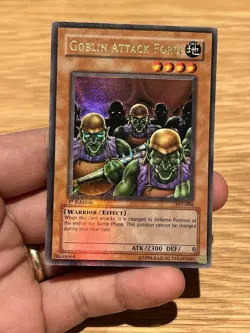 Yugioh! Goblin Attack Force PSV-094 1st Edition NM-Mint Misprint Foil Bleed 🩸 - Image 2