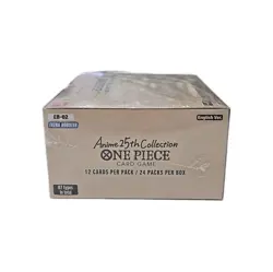 One Piece TCG: EB-02 Anime 25th Collection BOOSTER BOX - Factory Sealed - Image 2