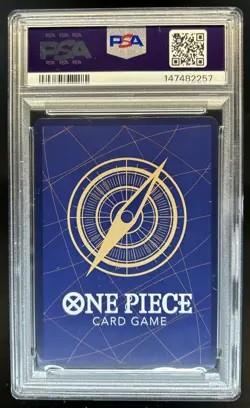 2025 One Piece Monkey D. Luffy Treasure Rare #OP11-058 PSA 10 GEM MINT - Image 2