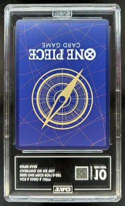 2025 One Piece Carrying On His Will Ace & Sabo Luffy Super Rare #OP13-007 TAG 10 - Image 2