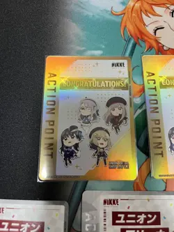 Union Arena NIKKE Action Point Card AP Promo Victory - Image 2